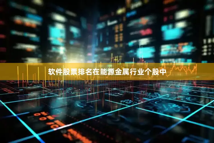 软件股票排名在能源金属行业个股中