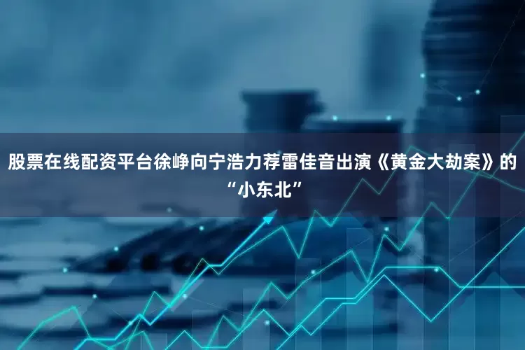 股票在线配资平台徐峥向宁浩力荐雷佳音出演《黄金大劫案》的“小东北”